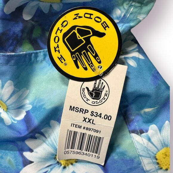 Body Glove Women's Blue Surf Shorts Size XXL Drawstring‎ With Daisy Print BNWT - Picture 5 of 5